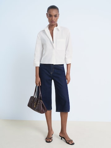 MANGO Blouse in White
