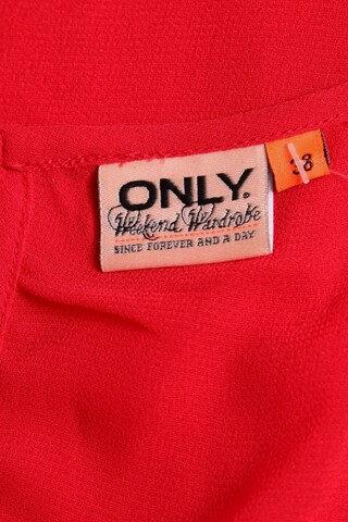 ONLY Ärmellose Bluse M in Rot