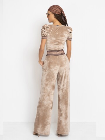 JIORO Top 'ESSENTIALS' in Beige