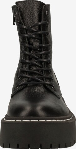 STEVE MADDEN Lace-Up Ankle Boots in Black