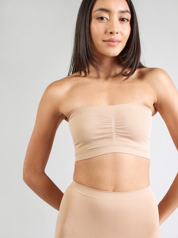 Perfect Secrets - Bandeau Soutien em castanho: frente