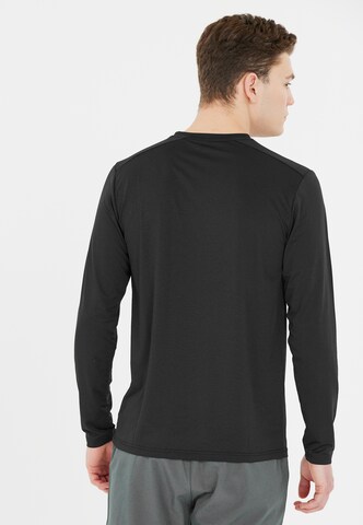 ENDURANCE Functioneel shirt 'Loker' in Zwart