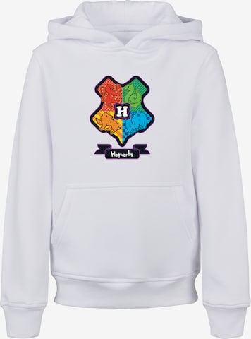 F4NT4STIC Sweatshirt 'Harry Potter Hogwarts' in Wit: voorkant