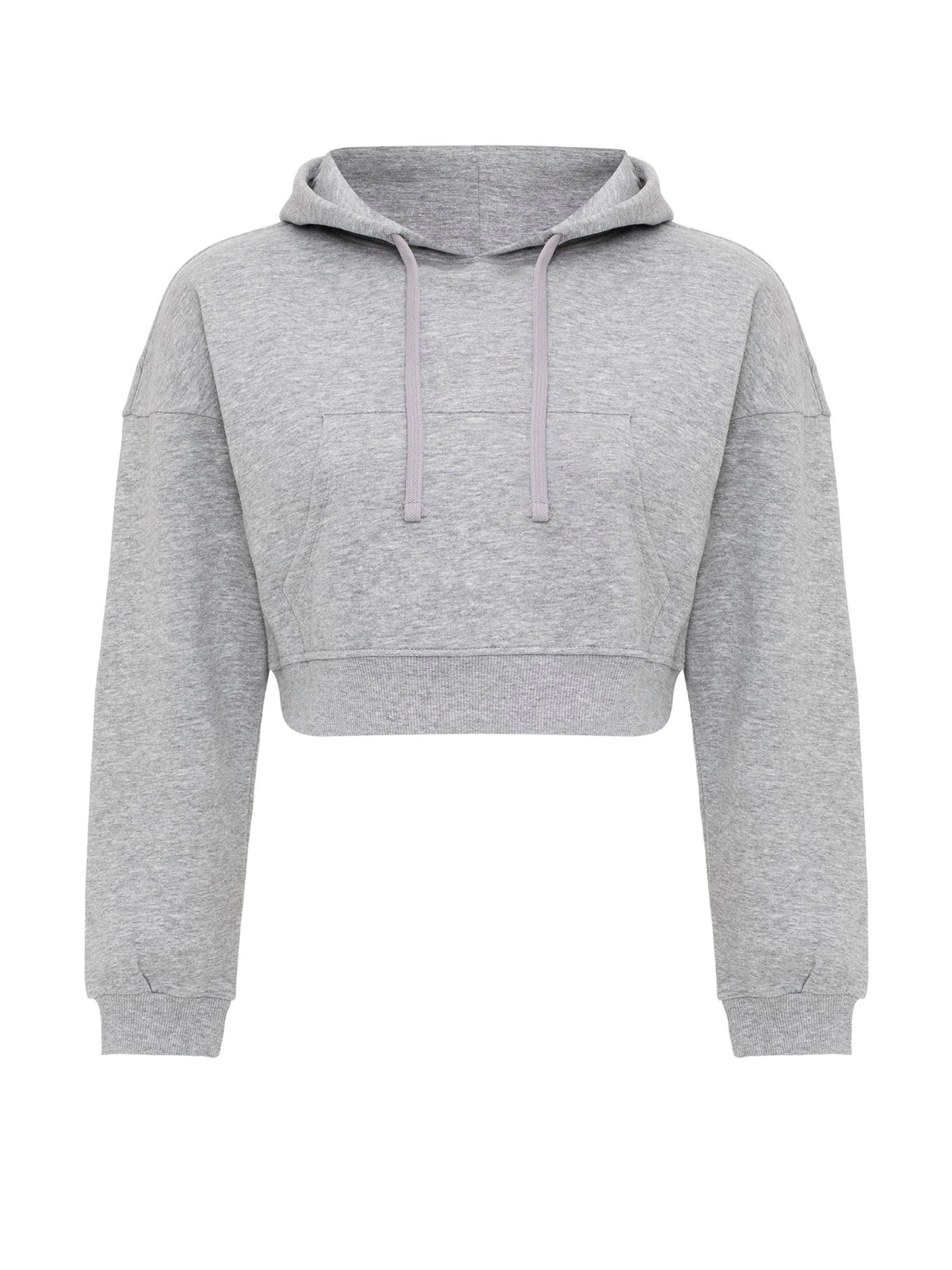 Jacey Quinn Sweatshirt in Grey: front