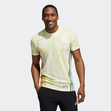 ADIDAS SPORTSWEAR Funkční tričko – žlutá: přední strana