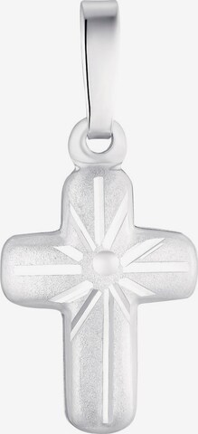 AMOR Pendant in Silver: front