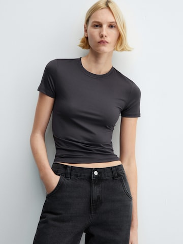 MANGO T-Shirt 'INMA' in Grau: predná strana