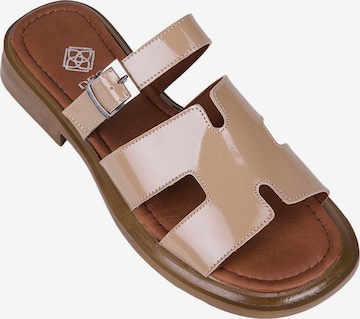 Desa - Zapatos abiertos 'Folien' en beige: frente