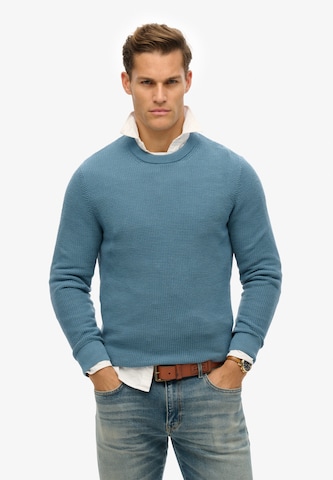 Superdry Sweater in Blue: front