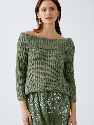OUI Sweater in Green: front