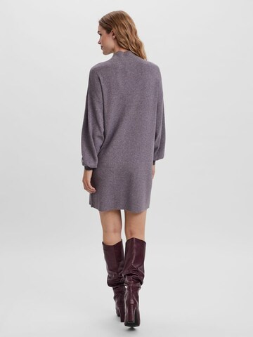 VERO MODA Gebreide jurk in Grijs
