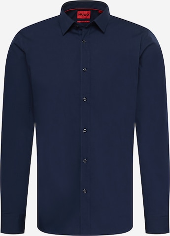 HUGO Red - Camisa 'Elisha' en azul: frente