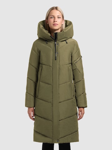 žalia khujo Žieminis paltas 'Jange2 Matt': priekis