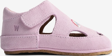 WHEAT Huisschoenen 'Pax' in Lila: voorkant