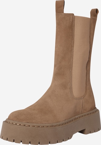 Bianco - Botas Chelsea 'DEB' en gris: frente