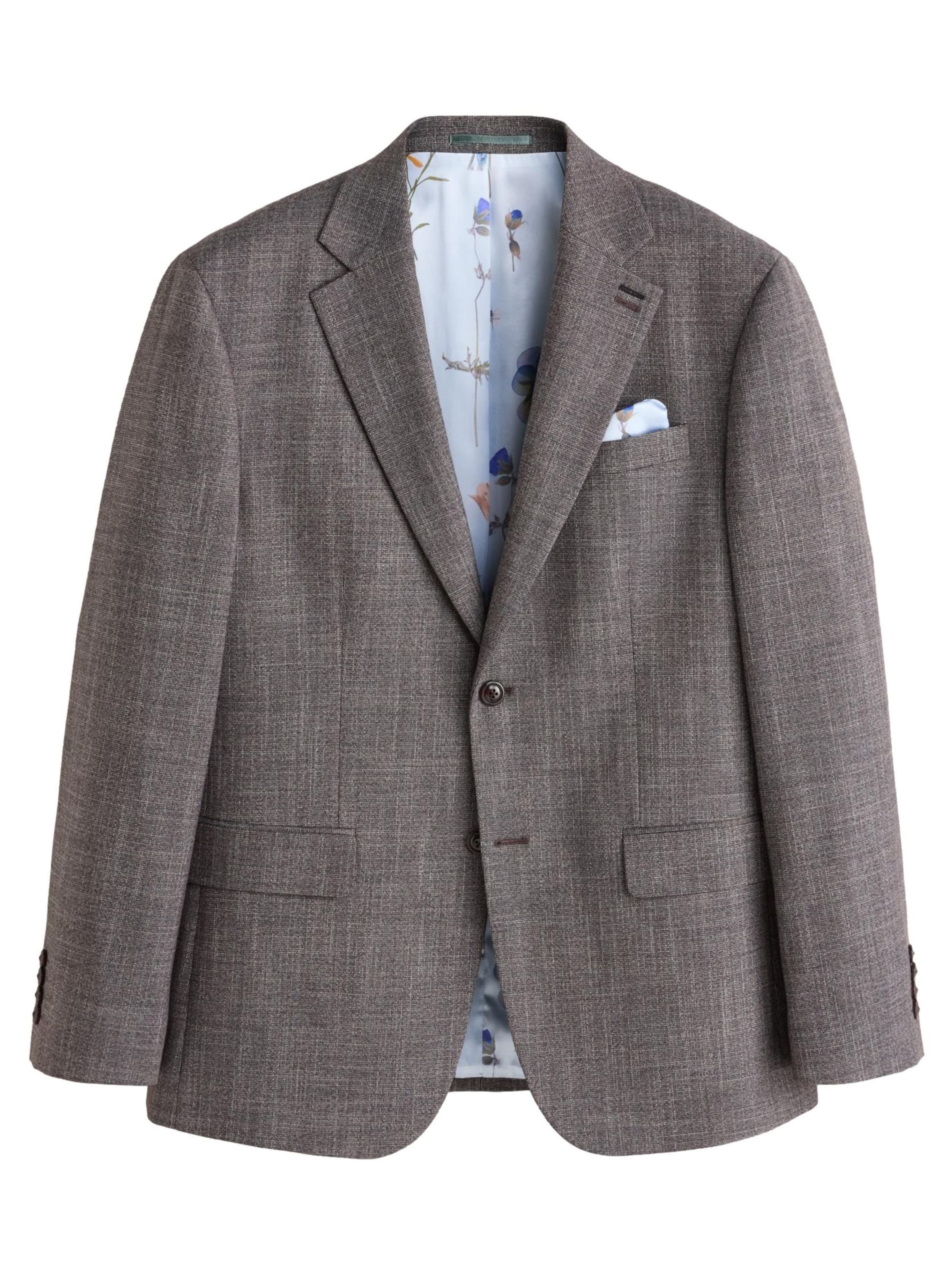 Next Regular fit Colbert in Rood: voorkant