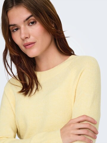 ONLY Pullover 'ONLRICA' in Gelb