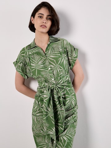 Apricot Jurk in Groen