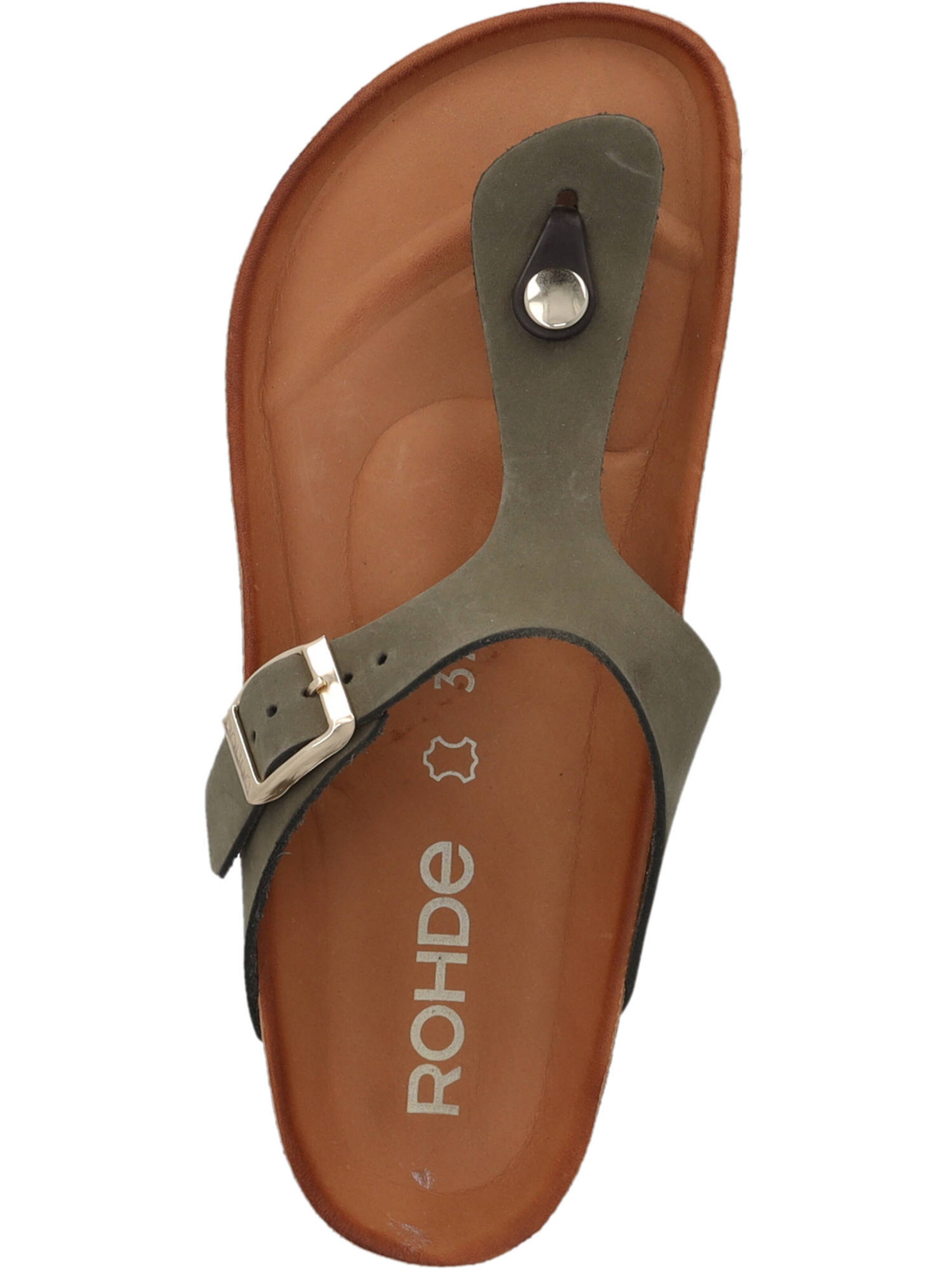 ROHDE Teenslipper '5642' in Groen