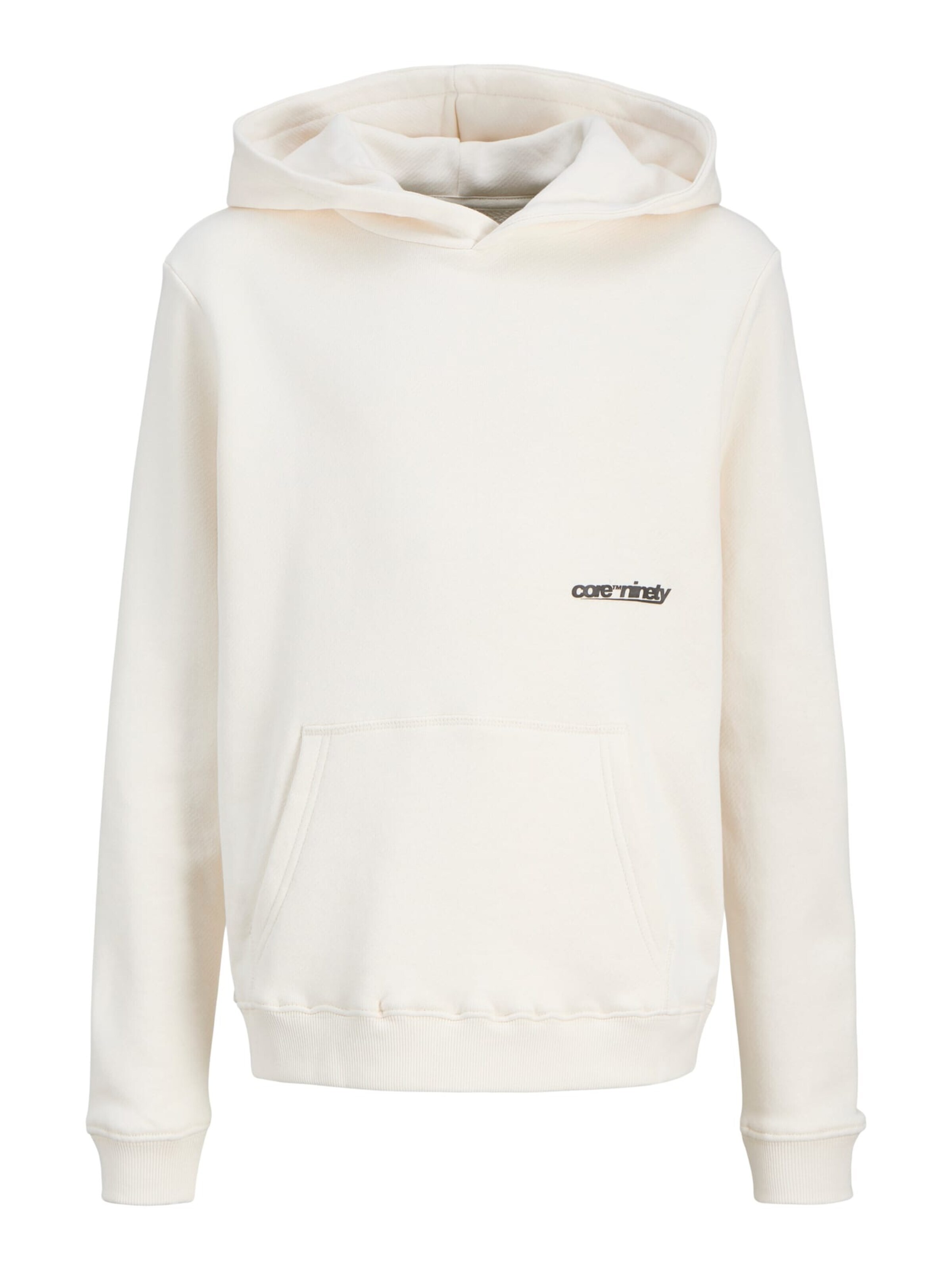 Jack & Jones Junior Trui 'Grid' in Beige: voorkant