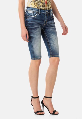 CIPO & BAXX Slimfit Jeans in Blauw