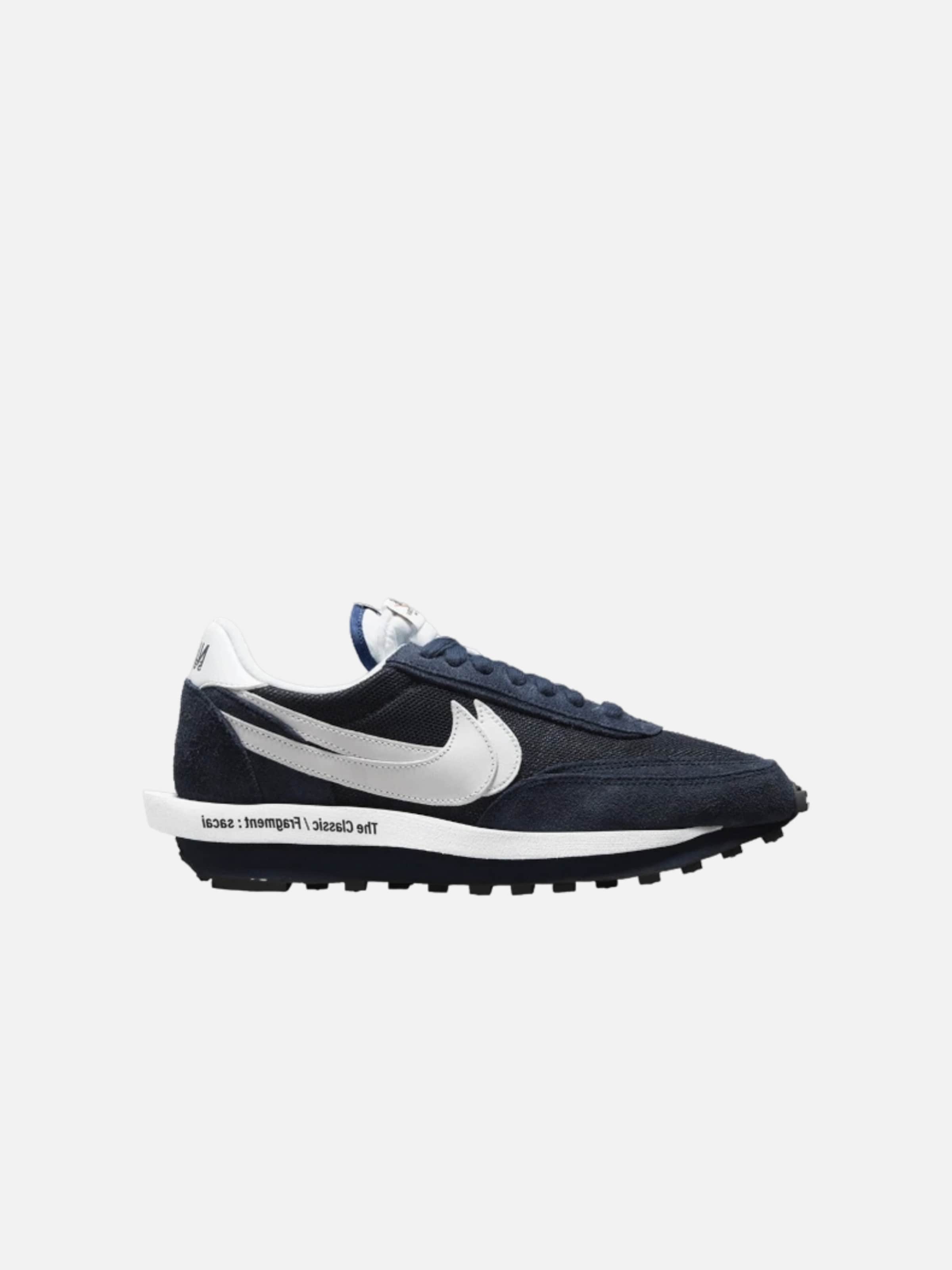 Baskets basses 'LD Waffle Sacai' NIKE en bleu : devant