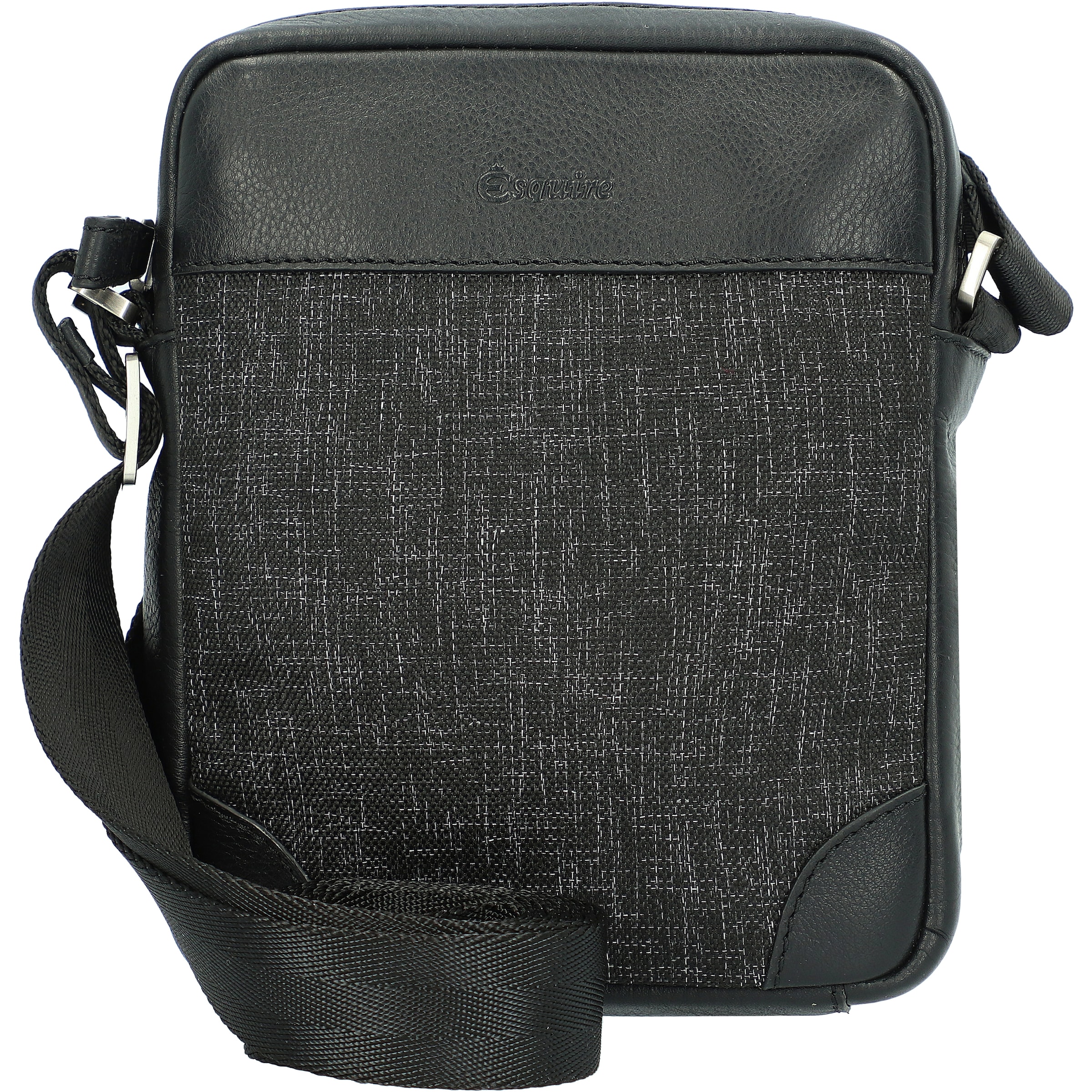 Esquire Crossbody bag in Black: front