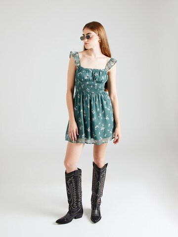 HOLLISTER - Vestido em verde