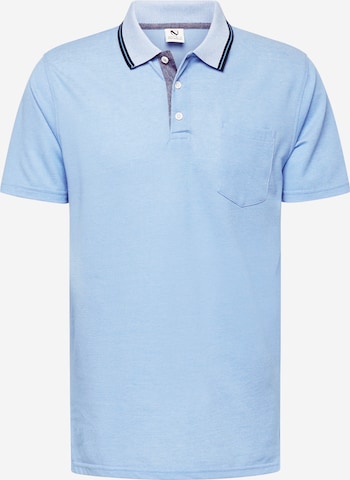 Jack's Shirt in Blauw: voorkant