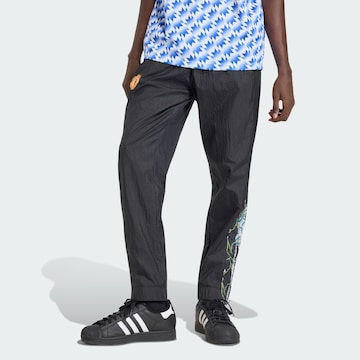 ADIDAS PERFORMANCE Tapered Sportbroek 'Manchester United 90' in Zwart: voorkant