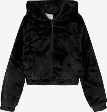 Pull&Bear Between-season jacket in Black: front