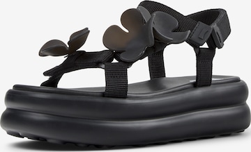 CAMPER Sandalen met riem ' Pelotas Flota' in Zwart: voorkant