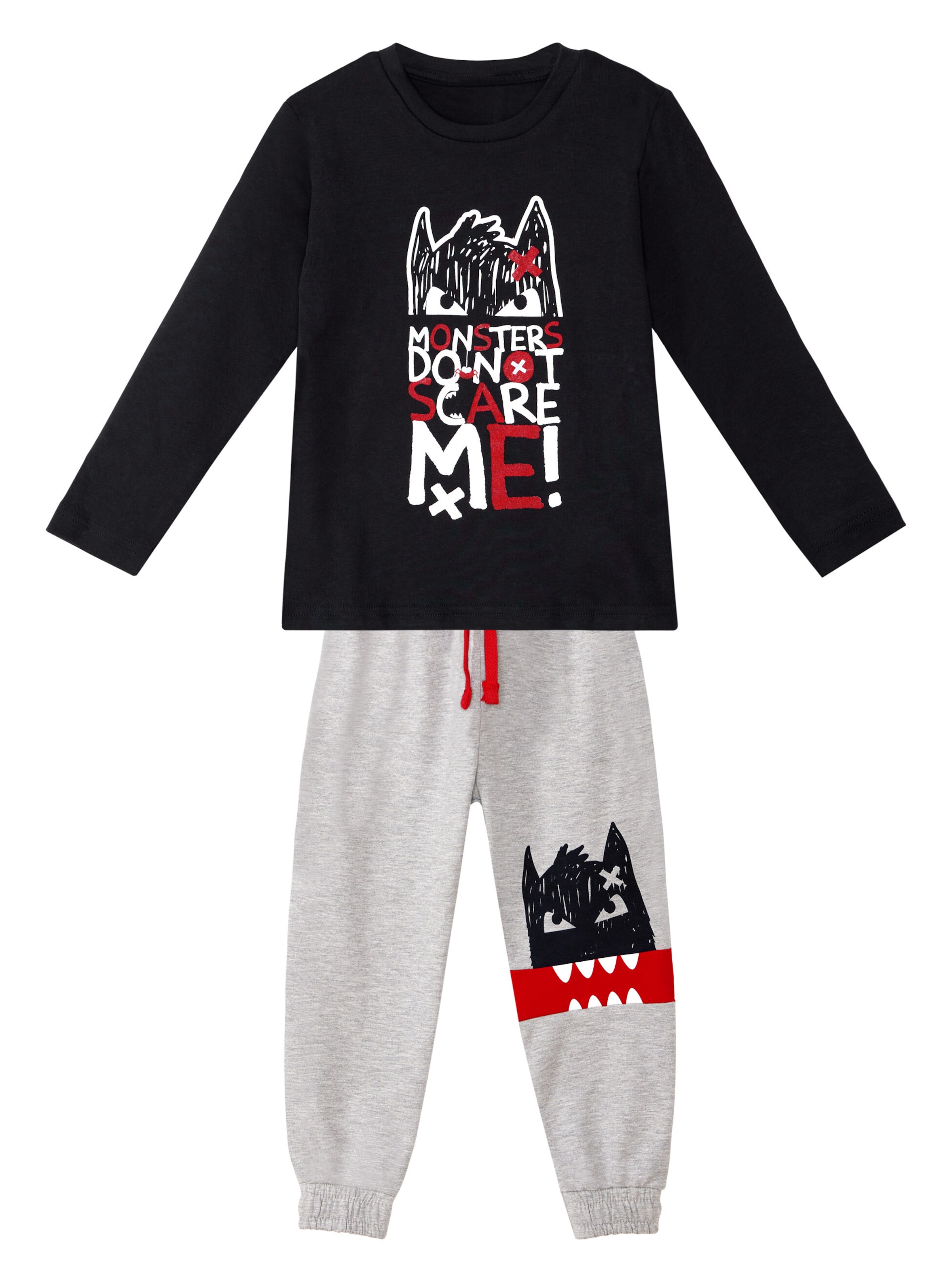 Denokids Set 'Fearless' in Blau: Vorderseite