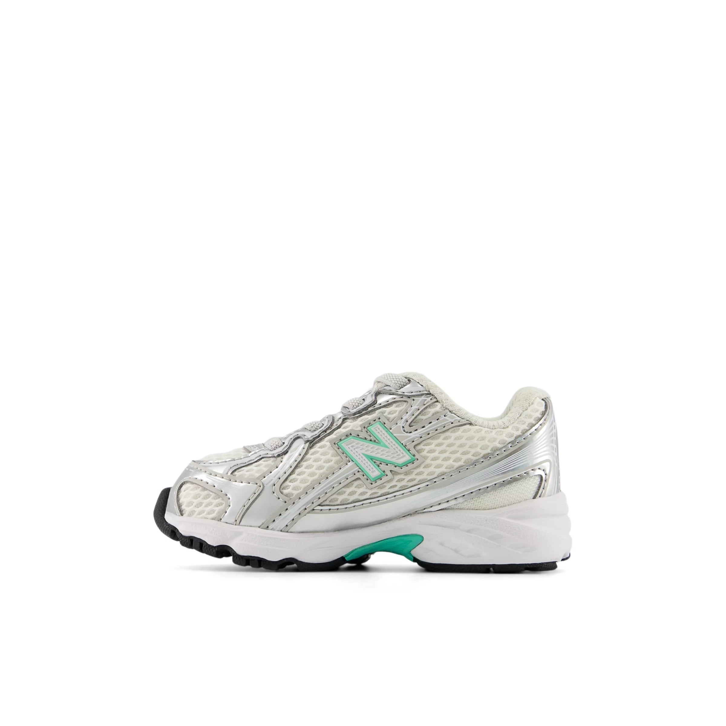 Baskets '740 Bungee Lace' new balance en blanc : devant