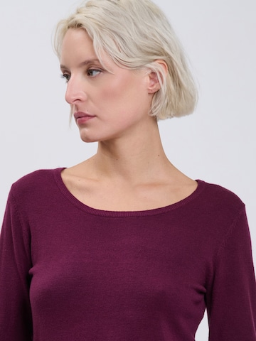 Influencer Pullover in Lila