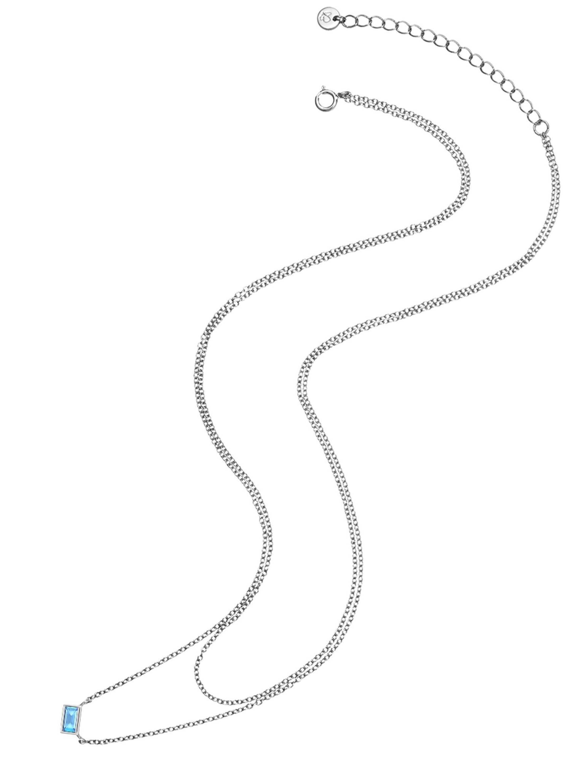 Glanzstücke München Ketting in Zilver: voorkant