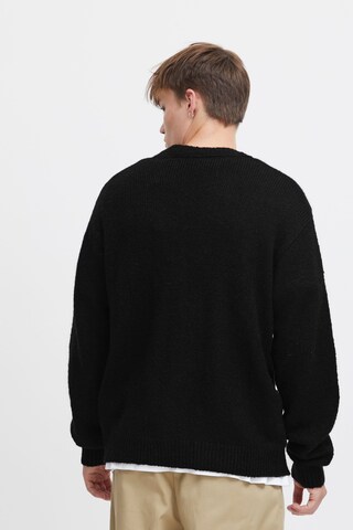 !Solid Knit cardigan 'Hamed' in Black