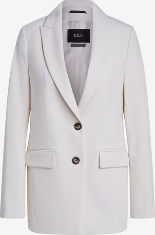 Blazer SET en blanc : devant