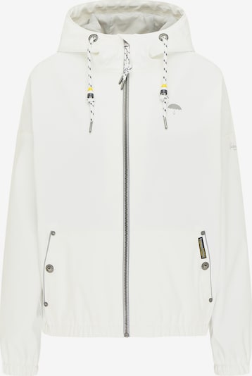 Schmuddelwedda Veste mi-saison en blanc, Vue avec produit