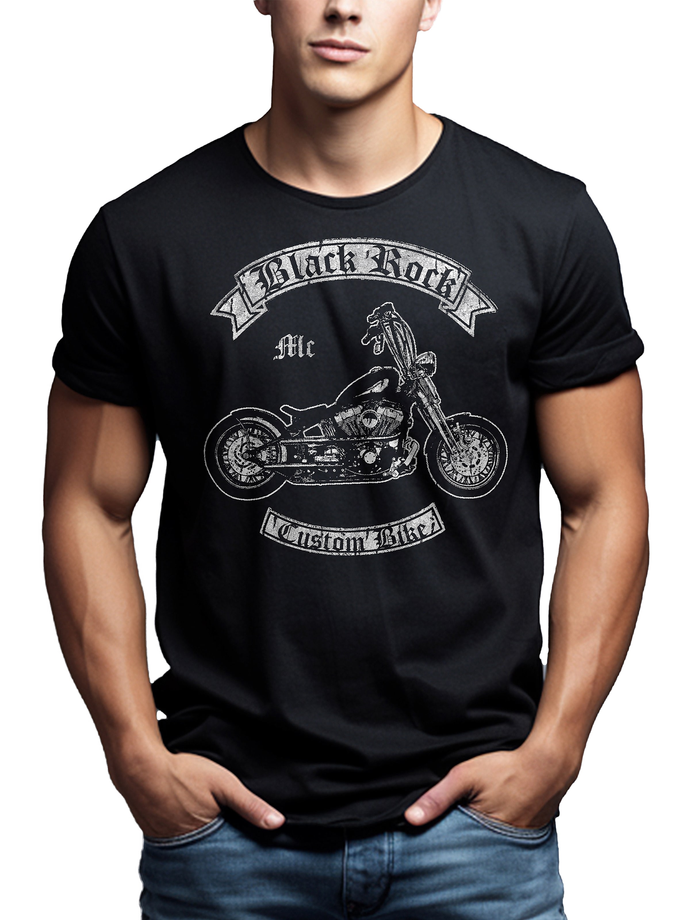 MAKAYA Shirt 'Black Rock' in Black