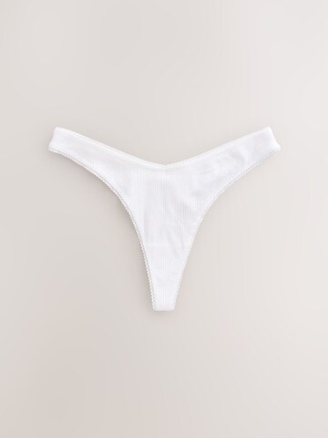 String Next en blanc