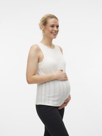 Vero Moda Maternity Top in Wit: voorkant
