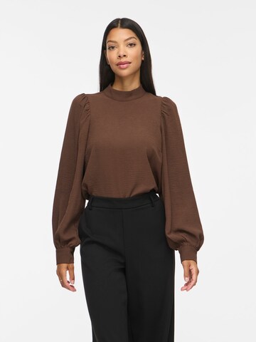 VILA Bluse 'PALLAS' i brun: forside
