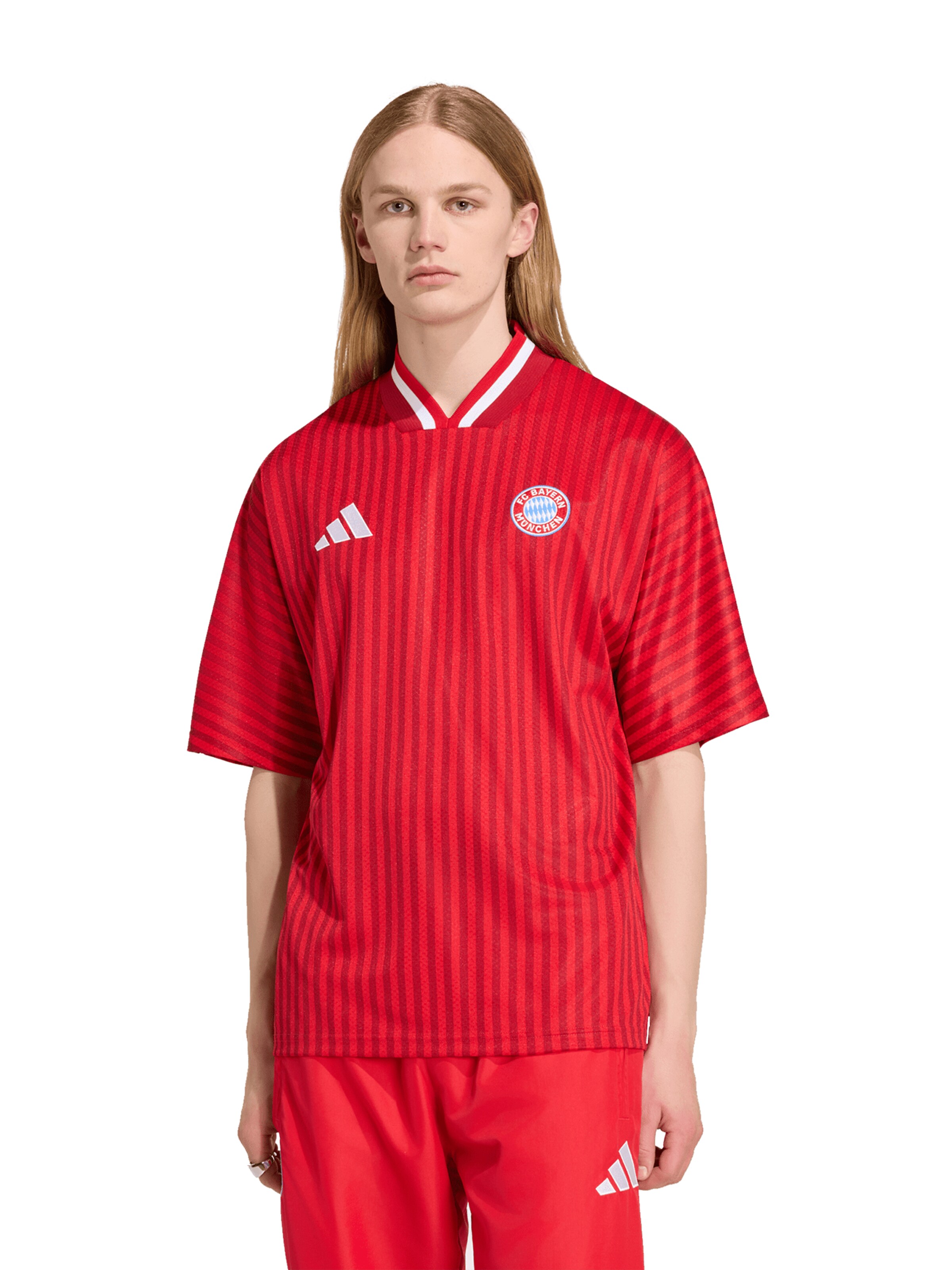 ADIDAS PERFORMANCE Jersey Stadium in Rot: Vorderseite