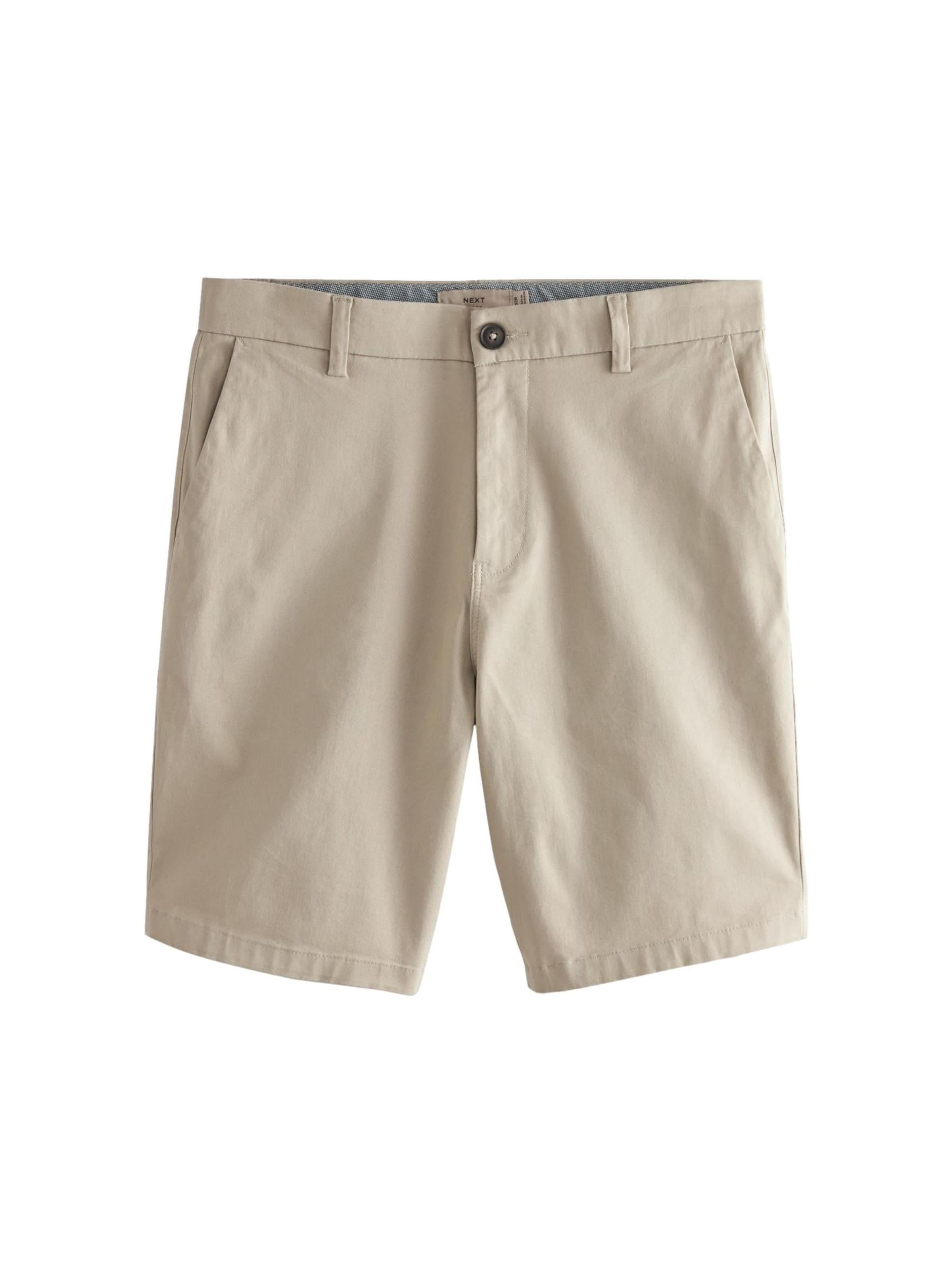 Next Slimfit Chino nadrág - bézs: elől