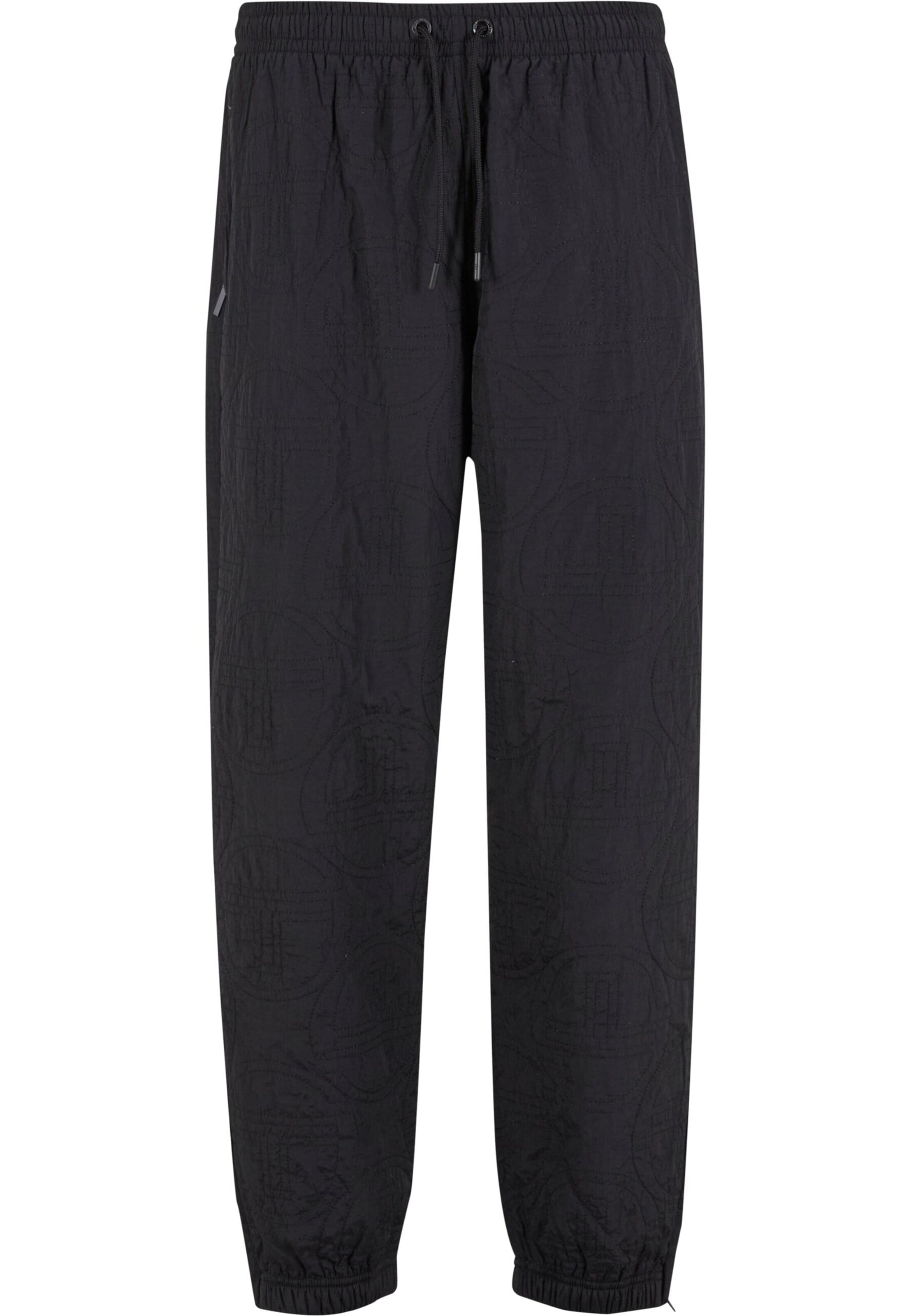 Sergio Tacchini Zúžený Sportovní kalhoty 'Botero' – černá: přední strana