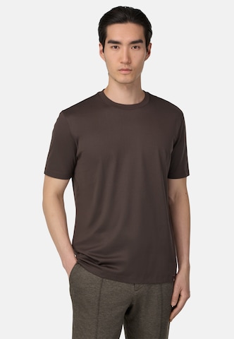 T-Shirt Boggi Milano en marron : devant
