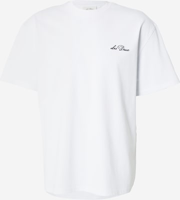 Tricou de la Les Deux pe alb: față