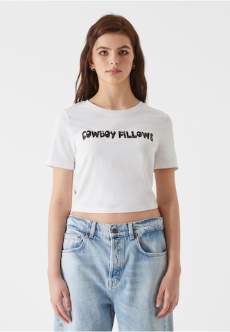 T-shirt Lost Youth en blanc : devant