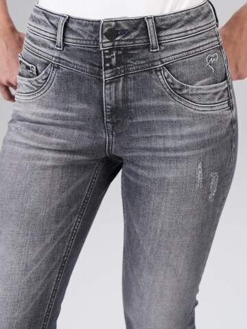 M.O.D MIRACLE OF DENIM Normalny krój Jeansy w kolorze szary